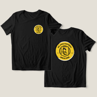 Ingen skoj fotbollskrönas sköld t shirt
