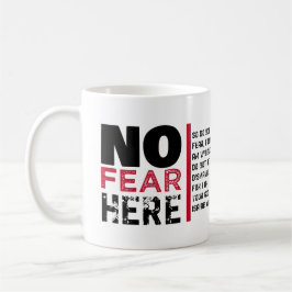 Ingen skräck här kaffemugg