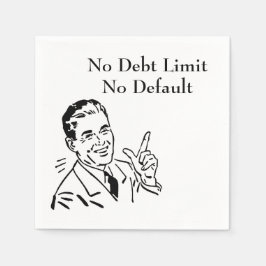 Ingen skuldgräns, inget standardvärde pappersservett