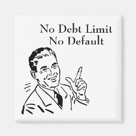 Ingen skuldtak, ingen betalningsinställelse magnet