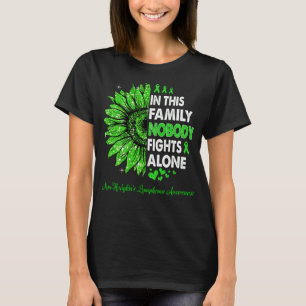 Ingen slåss mot Ensam non-Hodgkins lymphoma T Shirt