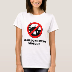 Ingen slipad nollmoské tee shirt