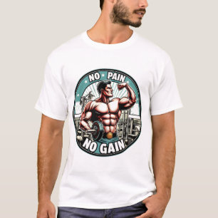 INGEN SMÄRTA INGA VINN T SHIRT