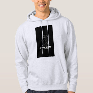 Ingen Smärta Ingen Vinning Tröja Hoodie