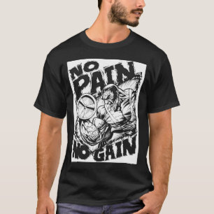 Ingen smärta, ingen vinst - Boodybuilding Motivati T-shirt