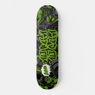 Ingen smärta, ingen vinst mini skateboard bräda 18,5 cm