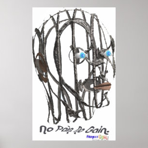 Ingen smärta, ingen vinst (Poster) Poster