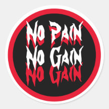 Ingen smärta nr Gain Fitness Gym Citote Red Black 