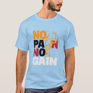Ingen smärtsam T-Shirt-design T Shirt