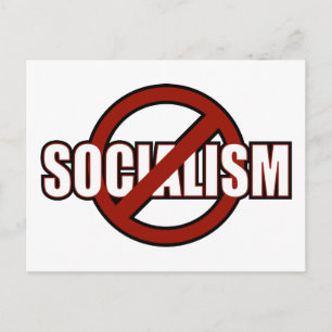 Ingen socialism vykort