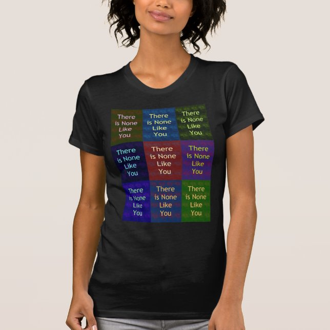 Ingen som du t-shirt (Framsida)