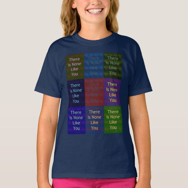 Ingen som du tee shirt (Framsida)