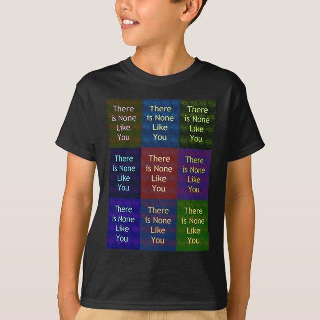 Ingen som du tee shirt (Framsida)