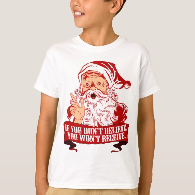 Ingen som tror att ingen tar emot t-shirt (Framsida)