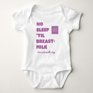 ingen sömn 'til breastmilkbodysuit - nwmmb tee shirt