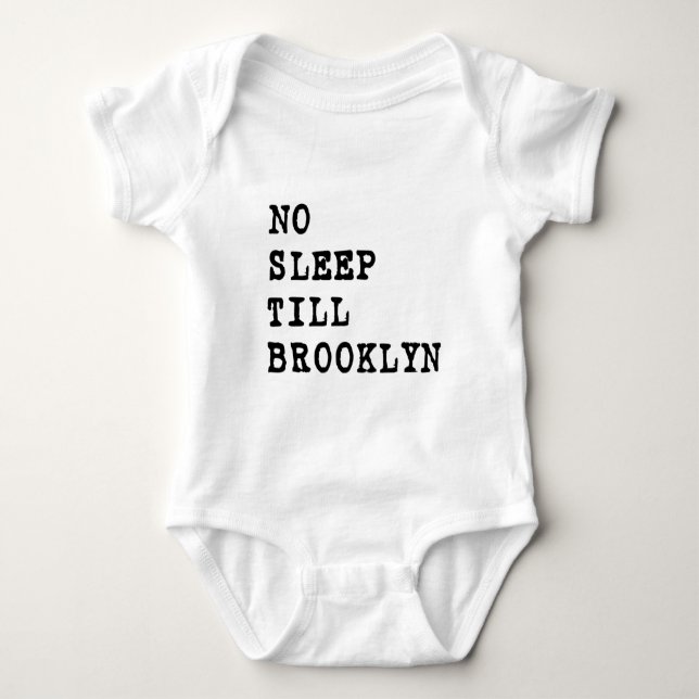 Ingen sömnkassalåda Brooklyn! Tröja (Framsida)