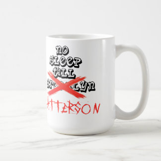 Ingen sömnkassalåda Patterson/ser dig i den Kaffemugg