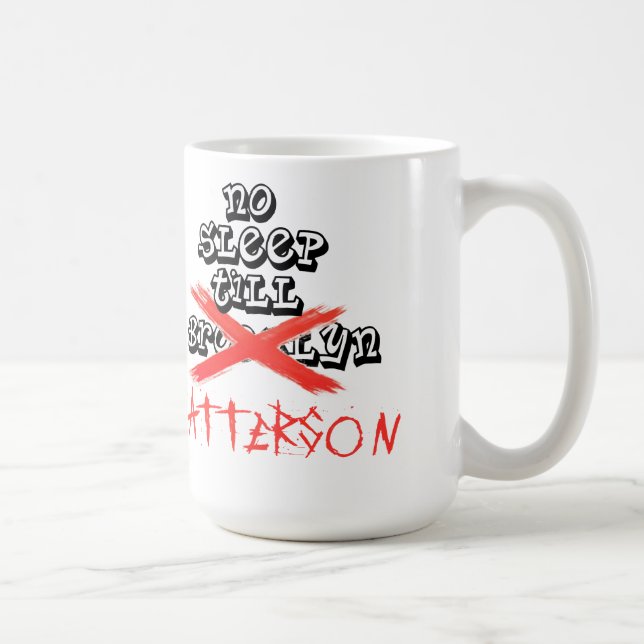 Ingen sömnkassalåda Patterson/ser dig i den Kaffemugg (Höger)