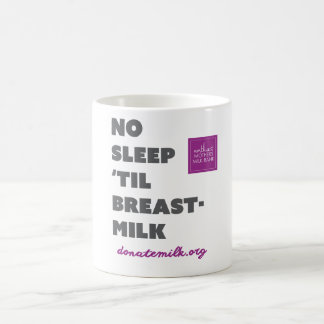Ingen sömnTil Breastmilk Kaffemugg