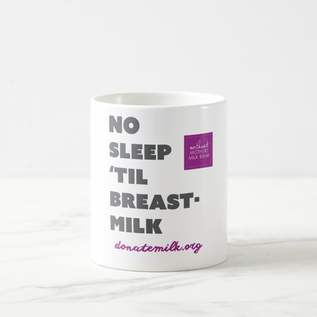 Ingen sömnTil Breastmilk Kaffemugg (Center)