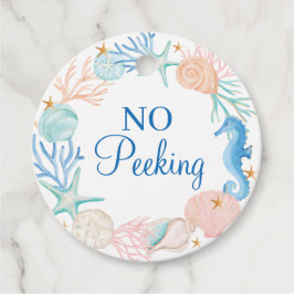 Ingen sötning av havsvatten, havsfärg Sårhelvetets Gåvor Etiketter