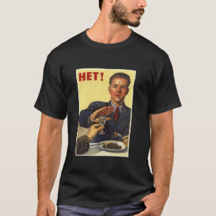 Ingen Sovjetunionen Vintage affisch Sobrie T Shirt
