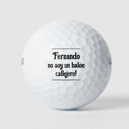 Ingen soy un balón callejero - jag är ingen boll