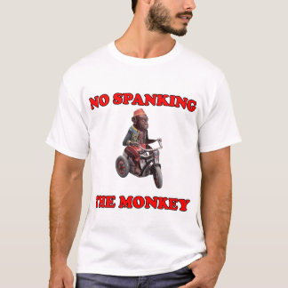 Ingen Spanking apan T-shirt