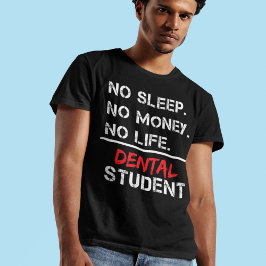 Ingen sparsam pengar utan livstidsgåva från studen t shirt