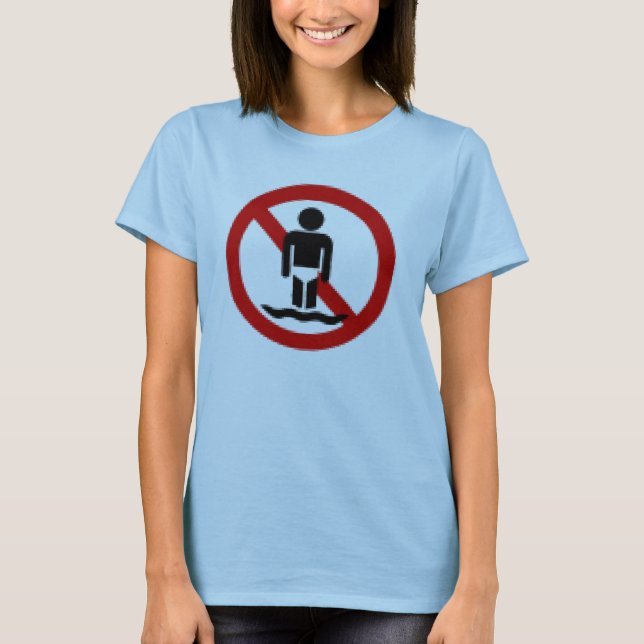 Ingen speedos t shirt (Framsida)