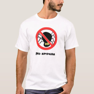 Ingen spindelutslagsplats t-shirt