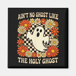 Ingen spöke som den helige ande kristen halloween magnet