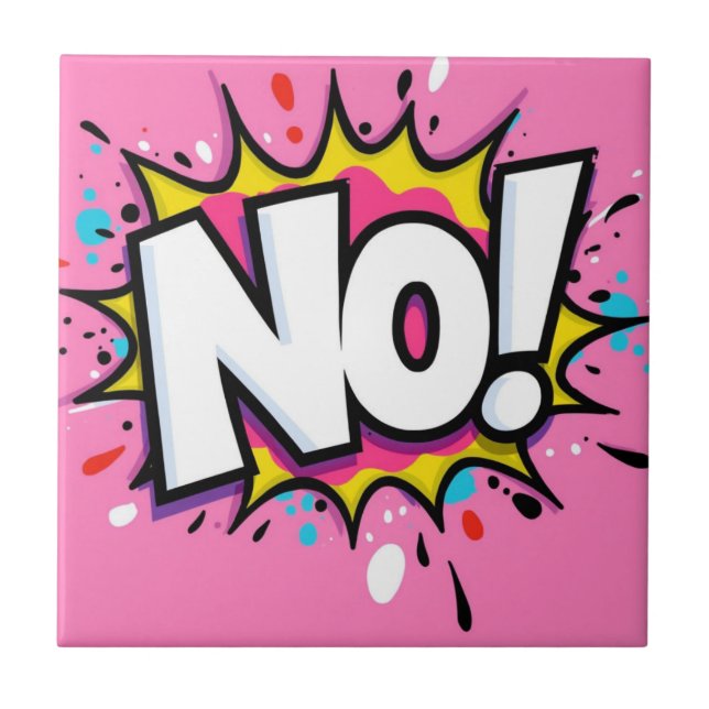 Ingen sprängd i rosa kakelplatta (Framsidan)
