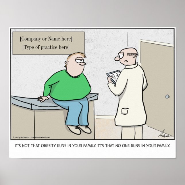 Ingen springa i din familj poster (Framsidan)