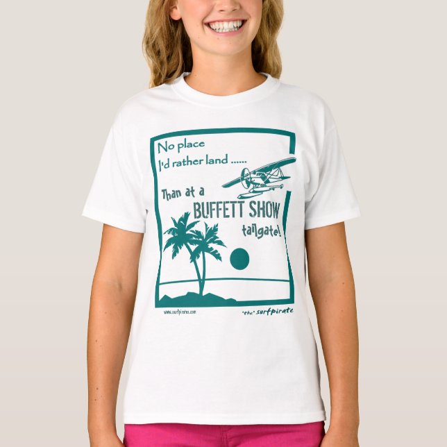 Ingen ställe..... Buffett Show T-shirt (Framsida)