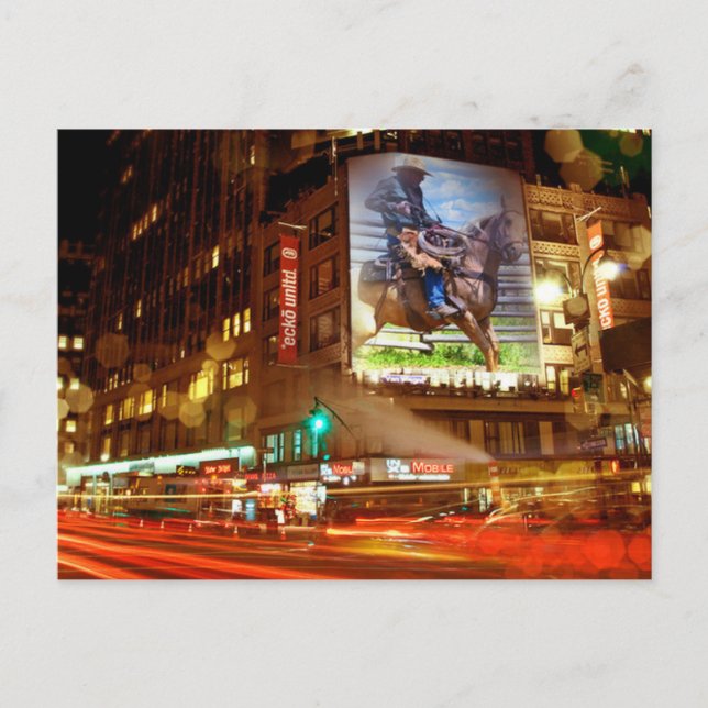 Ingen ställe för en land-pojke vykort (Framsida)