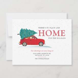 Ingen Ställe som hemma Vi har flyttat jul-Helgdag Meddelande