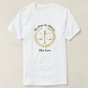 Ingen står över lagen t shirt