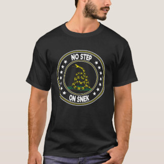 Ingen Steg På Snek Libertarian T Shirt