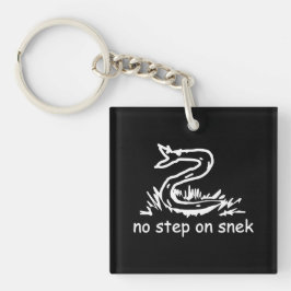 Ingen stege på snek-mem Gadsden-parodi SnekRight