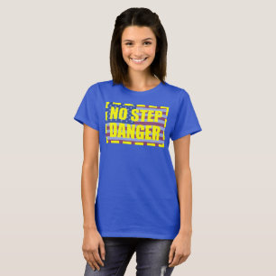 INGEN STEP FARGER FLAGGA T SHIRT