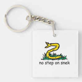 Ingen stig på snek-mem Gadsden-parodi SnekRight