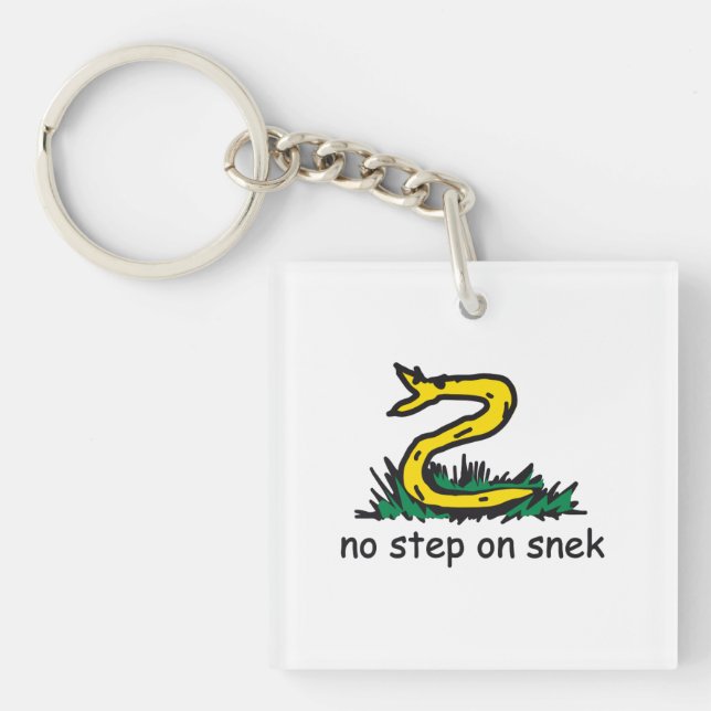 Ingen stig på snek-mem Gadsden-parodi SnekRight (Framsidan)