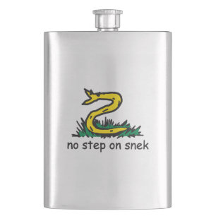 Ingen stig på snek-mem Gadsden-parodi SnekRight Fickplunta