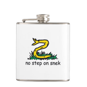 Ingen stig på snek-mem Gadsden-parodi SnekRight Fickplunta