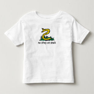 Ingen stig på snek-mem Gadsden-parodi SnekRight T Shirt