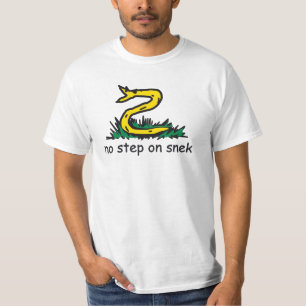 Ingen stig på snek-memes Gadsden-parodi SnekRight T Shirt