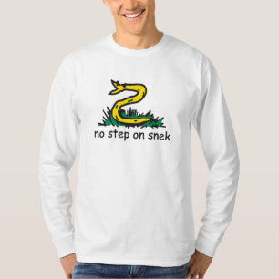 Ingen stig på snek-memes Gadsden-parodi SnekRight T Shirt