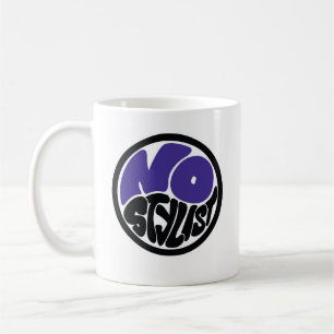 INGEN STYLIST dubbel purp emblem kaffemugg