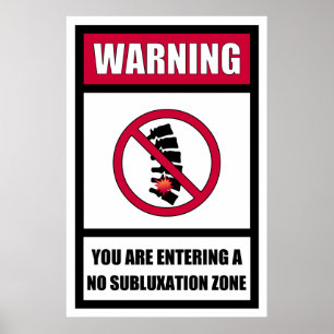 Ingen Subluxationzonaffisch Poster